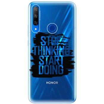 iSaprio Start Doing - black pro Honor 9X (stadob-TPU2_Hon9X)