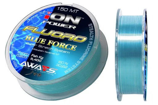 Awa-S Vlasec Ion Power Fluoro Blue Force 150m,Awa-S Vlasec Ion Power Fluoro Blue Force 150m