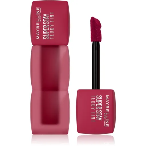 MAYBELLINE NEW YORK SuperStay Teddy Tint dlouhotrvající rtěnka s matným efektem odstín 50 Wild at Heart 5 ml