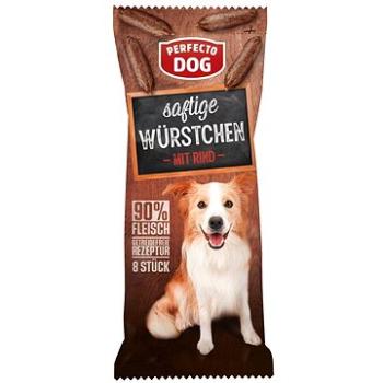 Perfecto Dog sušené párečky hovězí 60g 8ks (4036897218309)