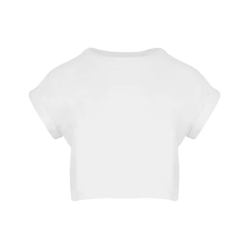 Mantis Dámské crop top tričko - Bílá | S