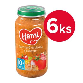 Hami Zeleninové ratatouille s kuřetem 10m+ 6x250 g