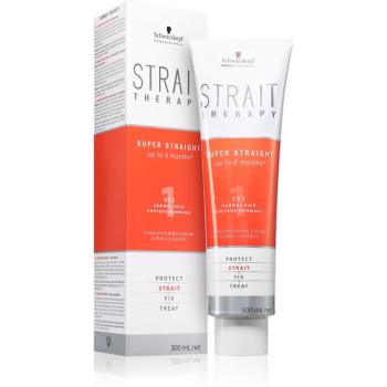 Schwarzkopf Professional STRAIT Therapy Super Straight krém pro narovnání vlasů 1 Normal Hair 300 ml