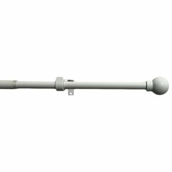 Set perdele extensibile Ball 16/19 mm alb, 120 -230 cm, fără inele, alb, 120 - 230 cm