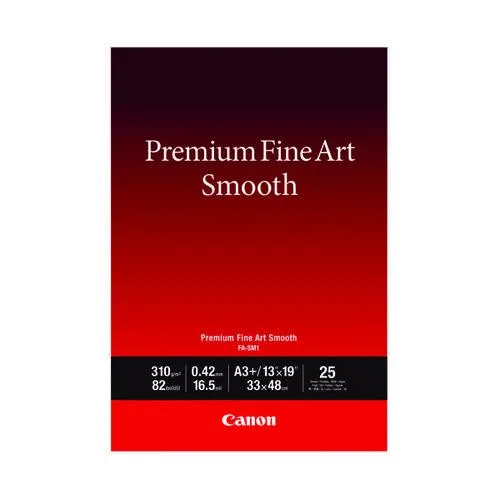 Canon fotopapír Premium FineArt Smooth A3+ 25 sheets