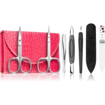 DuKaS Premium Line Solingen 214 manikúrní set + pouzdro Pink