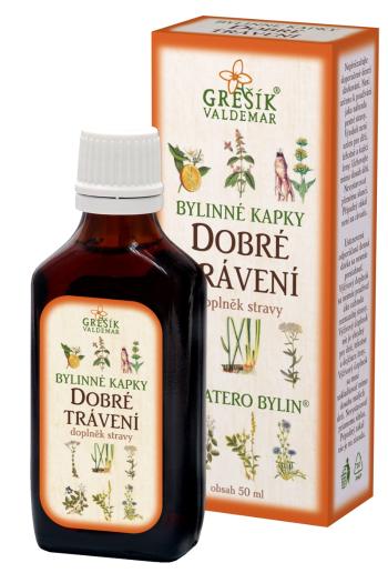 Valdemar Grešík Grešík Dobré trávení bylinné kapky 50 ml