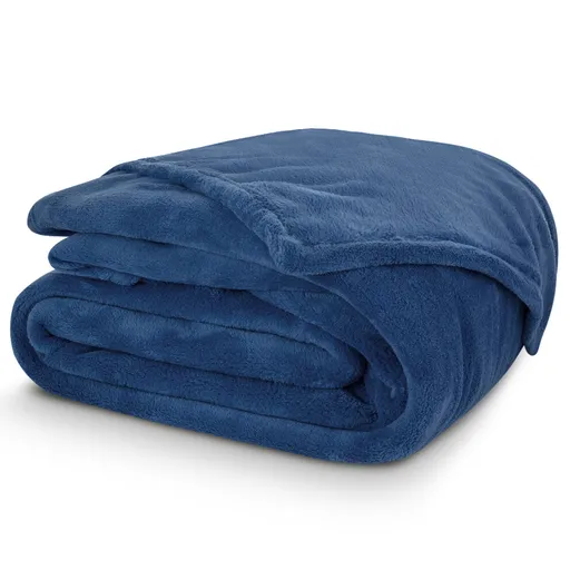 Carbotex Deka mikroplyš modrá, 150 x 200 cm