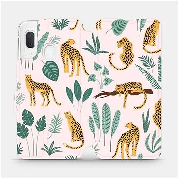 Flip pouzdro na mobil Samsung Galaxy A20e - MP07S Leopardi (5903516784158)