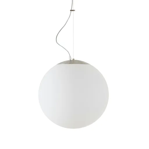 OSMONT ADR62668 ADRIA L3 HP závěsné skleněné svítidlo nerez broušená / bílá IP40 4000 K 52W LED DALI