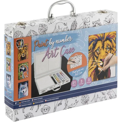 Kufřík s malováním podle čísel