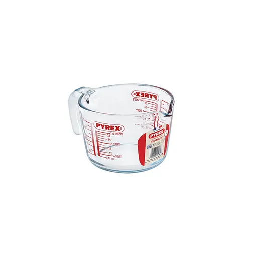 Skleněná odměrka s nálevkou PYREX 1000ml