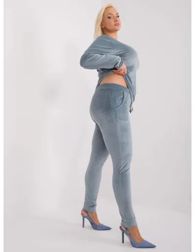 Dámský komplet JEANNE šedomodrý