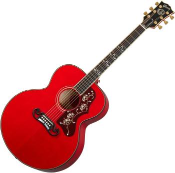 Gibson Orianthi SJ-200 Cherry Elektroakustická kytara Jumbo