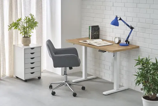 Výškově nastavitelný psací stůl B54 Halmar