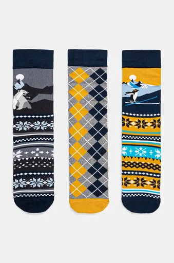 Bavlněné ponožky Medicine 3-pack