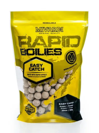 Mivardi boilies rapid easy catch scopex smetana - 3,3 kg 24 mm