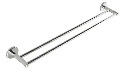 AQUALINE SAMBA dvojitý držák ručníků 600, chrom SB111