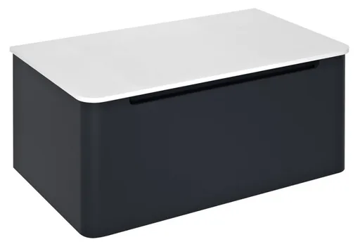 SAPHO KERALA umyvadlová skříňka 80x35x47,5cm, 1x zásuvka, antracit matný KR080-3434