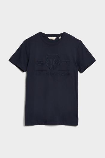 TRIČKO GANT TONAL SHIELD T-SHIRT EVENING BLUE