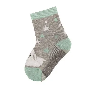 Sterntaler ABS protiskluzové chodidlo AIR ovečka Stanley, šedé 8151968 (HRAjkob0804nad)