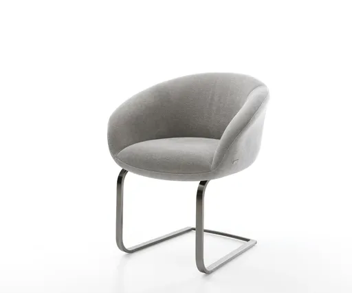 Jídelní židle Vinka-Flex s područkami strukturovaná látka Měkký