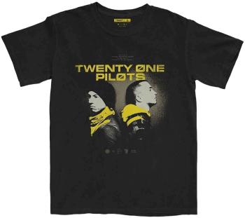 Twenty One Pilots Tričko Back To Back Unisex Black 2XL