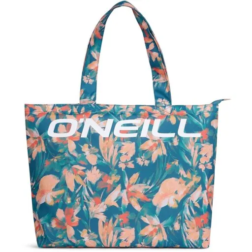 O'Neill COASTAL PRINT Dámská plážová taška, tyrkysová, velikost