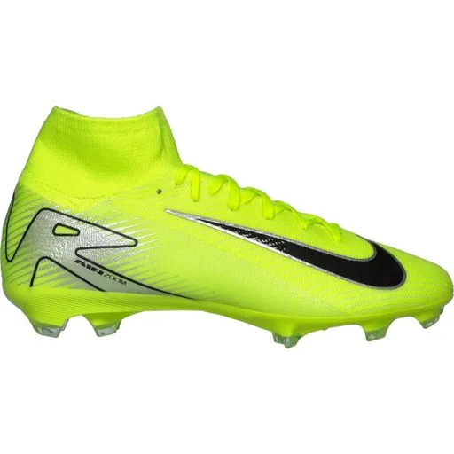 Nike ZOOM AIR MERCURIAL SUPERFLY 10 PRO FG Pánské kopačky, žlutá, velikost 45.5