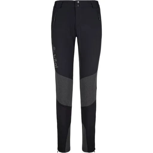 KILPI NUUK Dámské outdoorové kalhoty, černá, velikost
