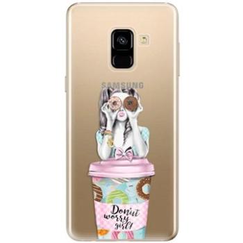 iSaprio Donut Worry pro Samsung Galaxy A8 2018 (donwo-TPU2-A8-2018)