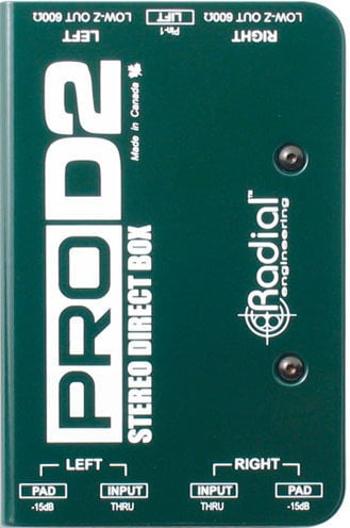 Radial ProD2 DI box