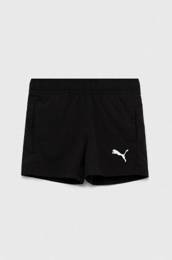 Dětské kraťasy Puma ACTIVE Woven Shorts B černá barva