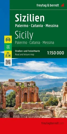 Sicílie - Palermo 1:150 000 / automapa