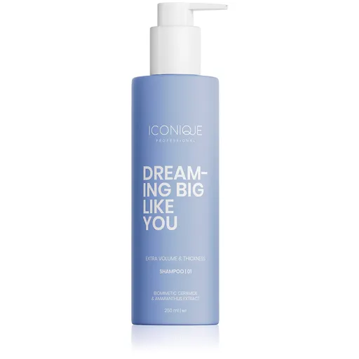 ICONIQUE Professional Šampon pro jemné vlasy Dreaming Big Like You (Extra Volume & Thickness Shampoo) 250 ml
