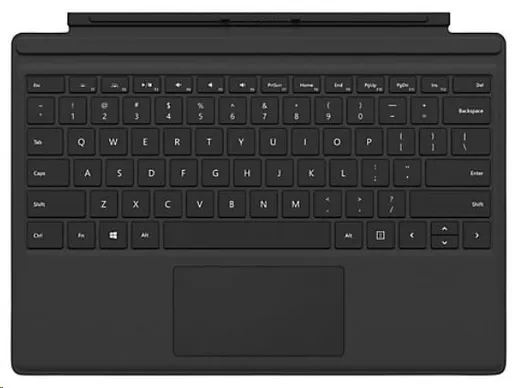 Microsoft Surface Go Type Cover (Black) Refresh, Commercial, CZ