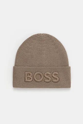 Vlněná čepice BOSS Orange Afox_R