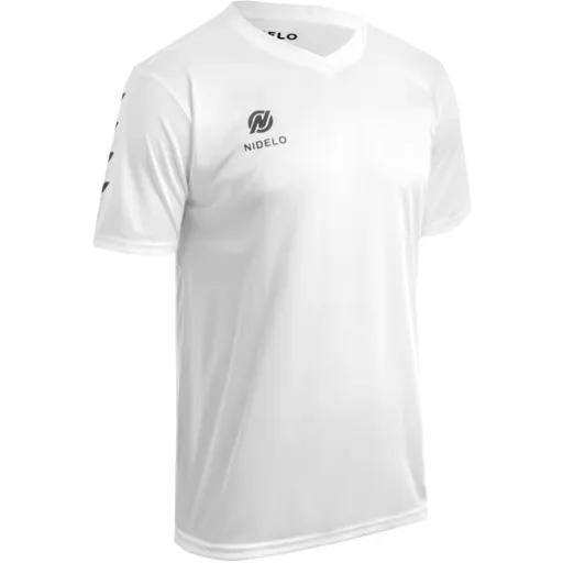 NIDELO FOOTBALL SHIRT NANTES Dětský fotbalový dres, bílá, velikost 10Y