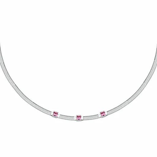 Morellato Elegantní dámský náhrdelník s krystaly Hádek Gioia SAVY27