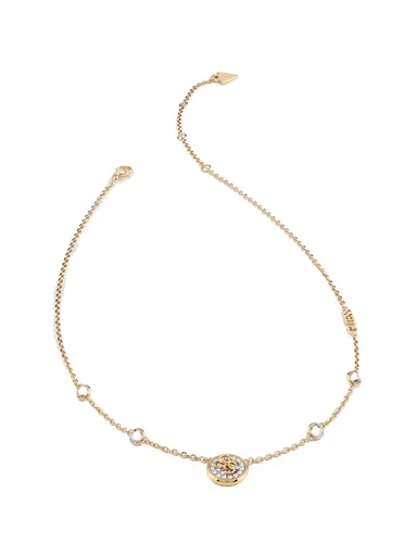 Guess Stylový pozlacený náhrdelník Dreaming Guess JUBN03124JWYGT/U