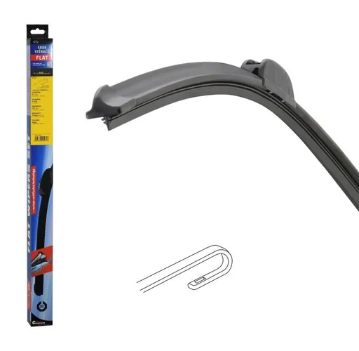 Compass Stěrač Flat set (hook) - 660 mm