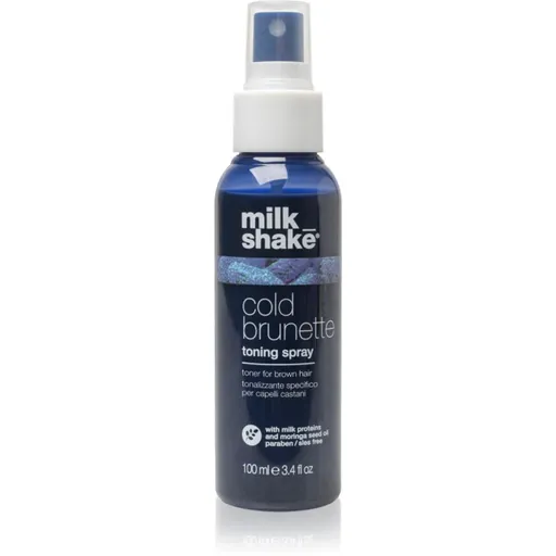milk_shake® Cold Brunette Toning Spray sprej neutralizující mosazné podtóny 100 ml