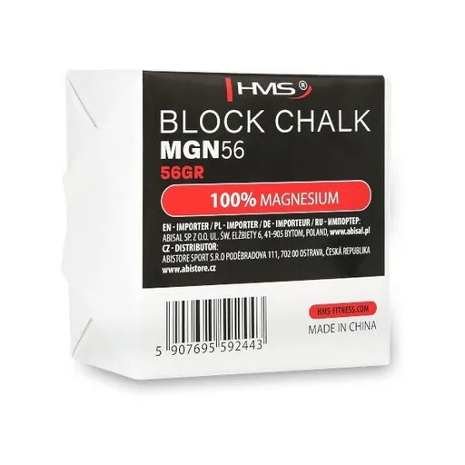 HMS MGN56 56G Magnézium v kostce, bílá, velikost
