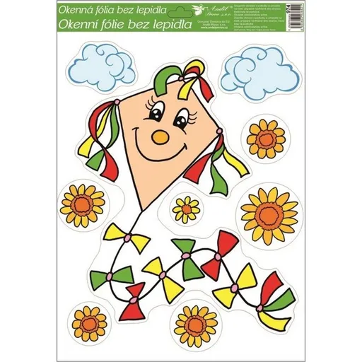 Okenní fólie Draci 42 x 30 cm č.3