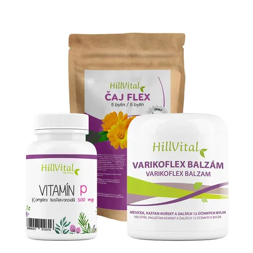 HillVital Komplexní balíček na zmírnění varixů