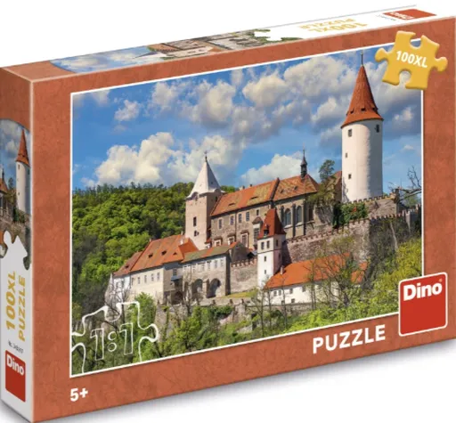 Puzzle Hrad Křivoklát 100 XL dílků