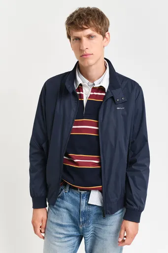 BUNDA GANT LIGHTWEIGHT HARRINGTON JACKET EVENING BLUE