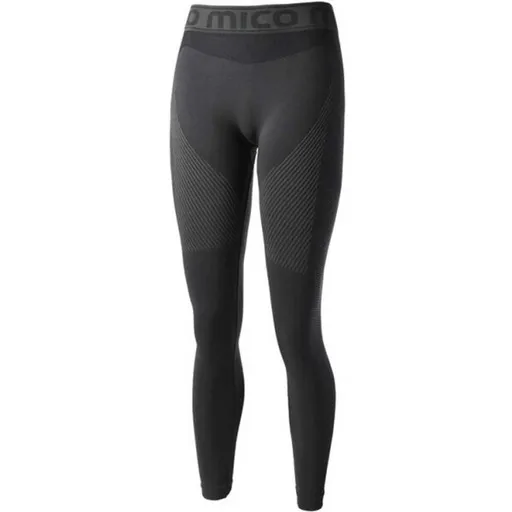 Mico LONG TIGHT PANTS WARM CONTROL W Dámské dlouhé termo kalhoty, černá, velikost 1