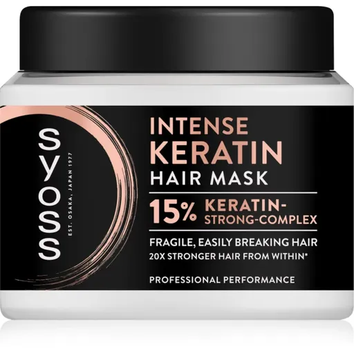 Syoss Intense Keratin intenzivní maska na vlasy s keratinem 400 ml