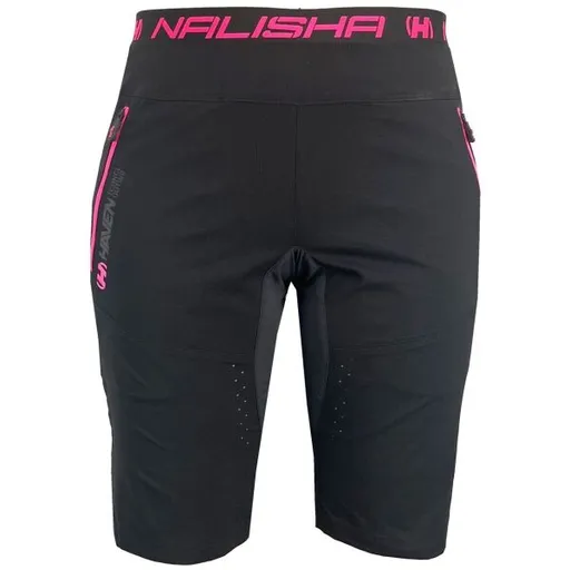 HAVEN NALISHA SLIMFIT Unisex kraťasy, černá, velikost